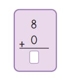 Math 1st grade addition sample question
