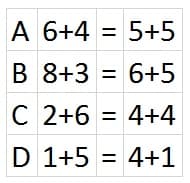 Math 2nd grade addition sample question