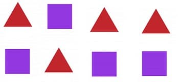 Math 2nd grade geometric shapes sample question